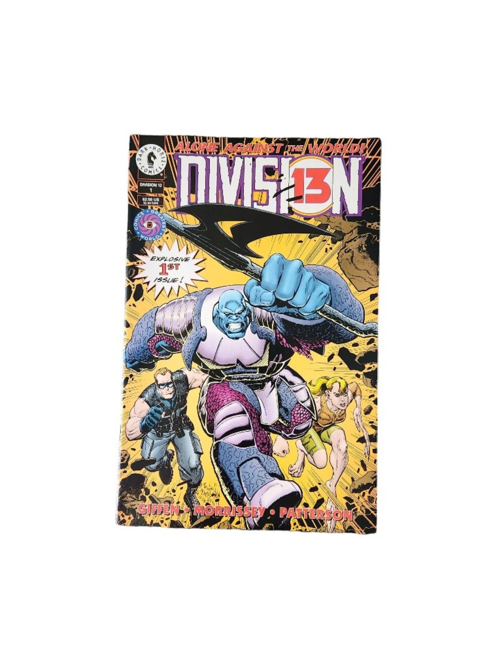 Dark Horse Division 13 #1 1994 Comic Book Collector Bagged Boarded